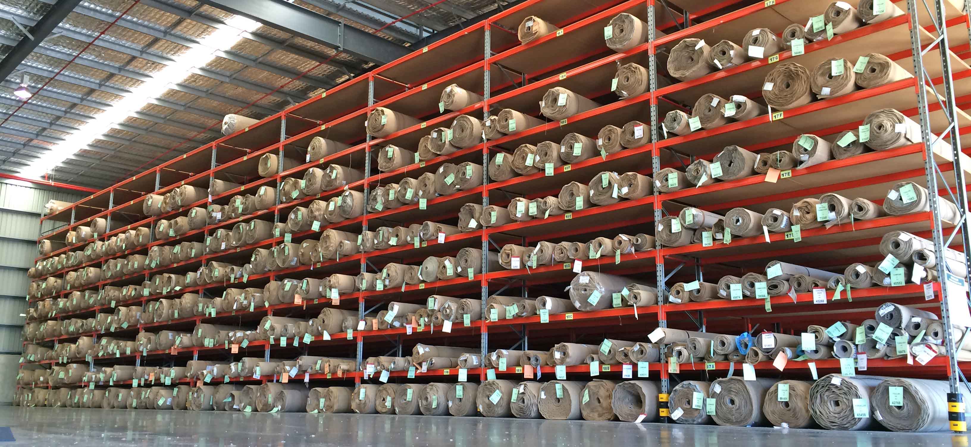 Norman Ellison Carpets Case Study MACRACK Pallet Racking