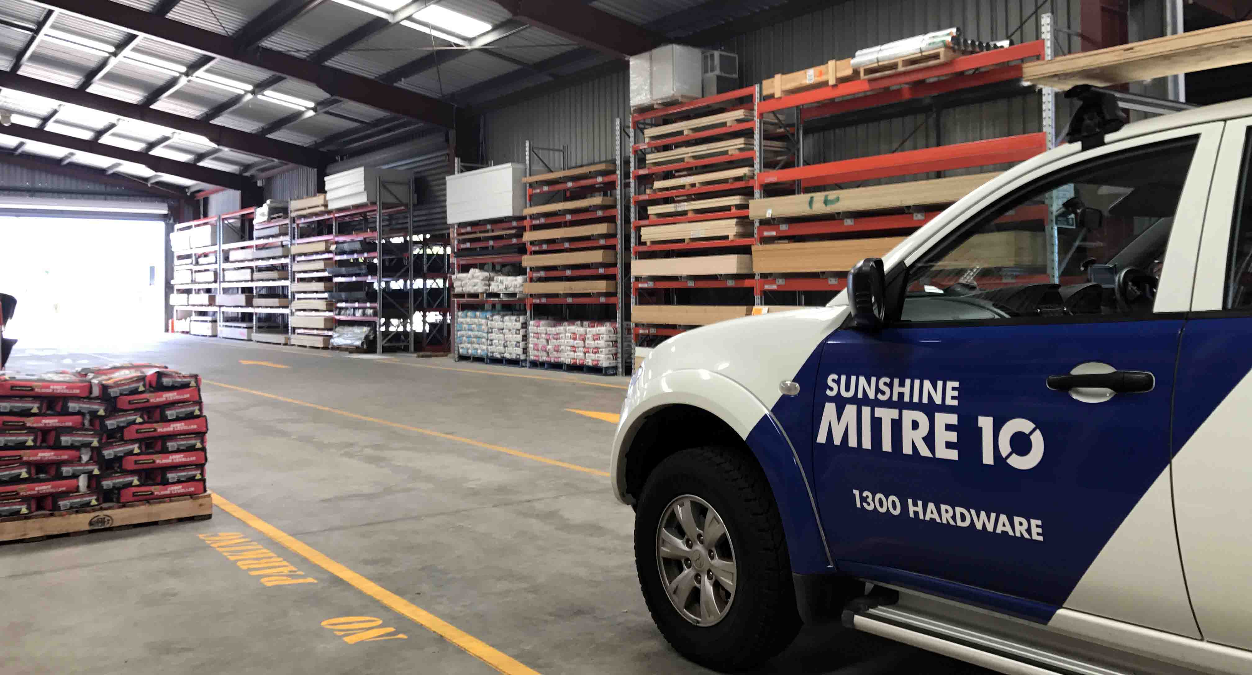 Mitre 10 Warehouse Case Study | MACRACK Pallet Racking