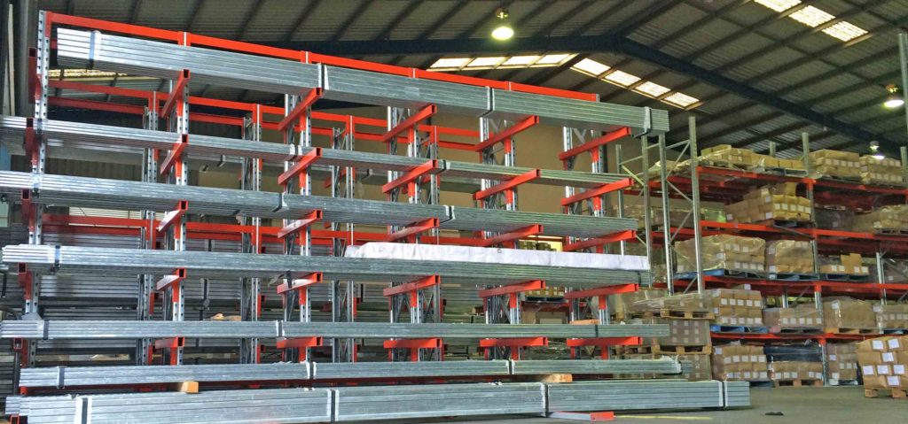 Warehouse Relocations Extrusion Rack