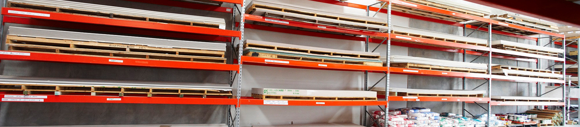 plasterboard storage system