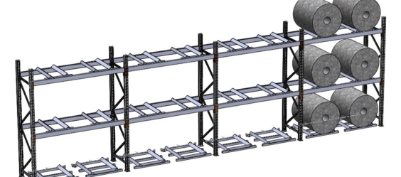 steel coil storage