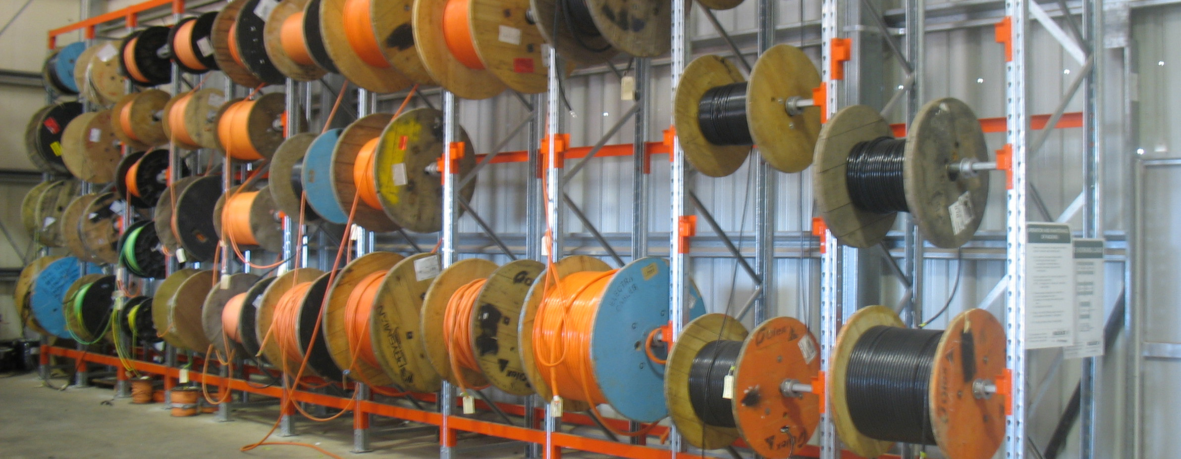 Maximise Cable Reel Storage With MACRACK Cable Racking