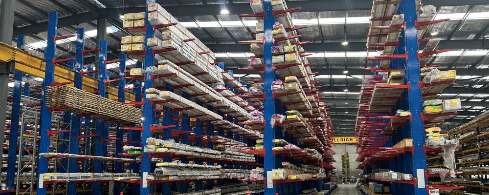 Cantilever Racking For Timber Storage