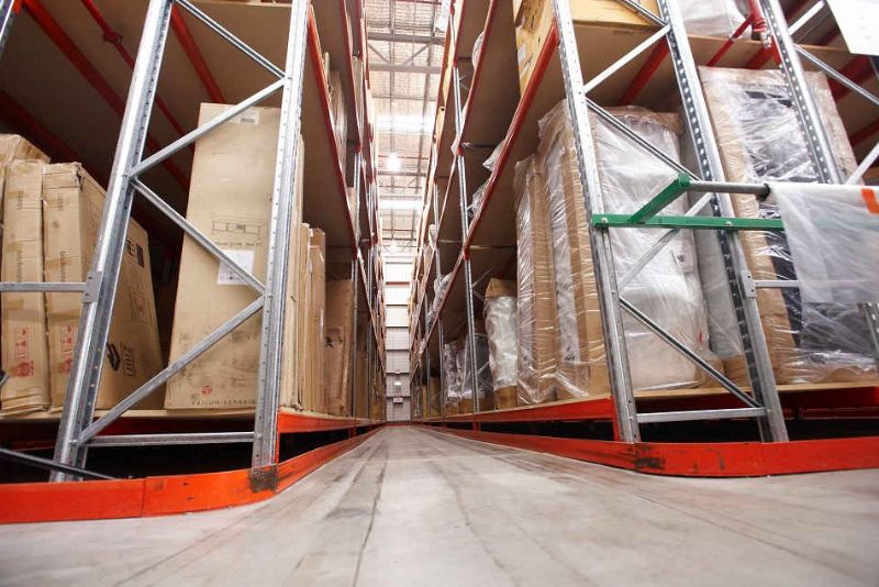 Domayne Narrow Aisle Racking Case Study Domayne Narrow Aisle Racking Case Study