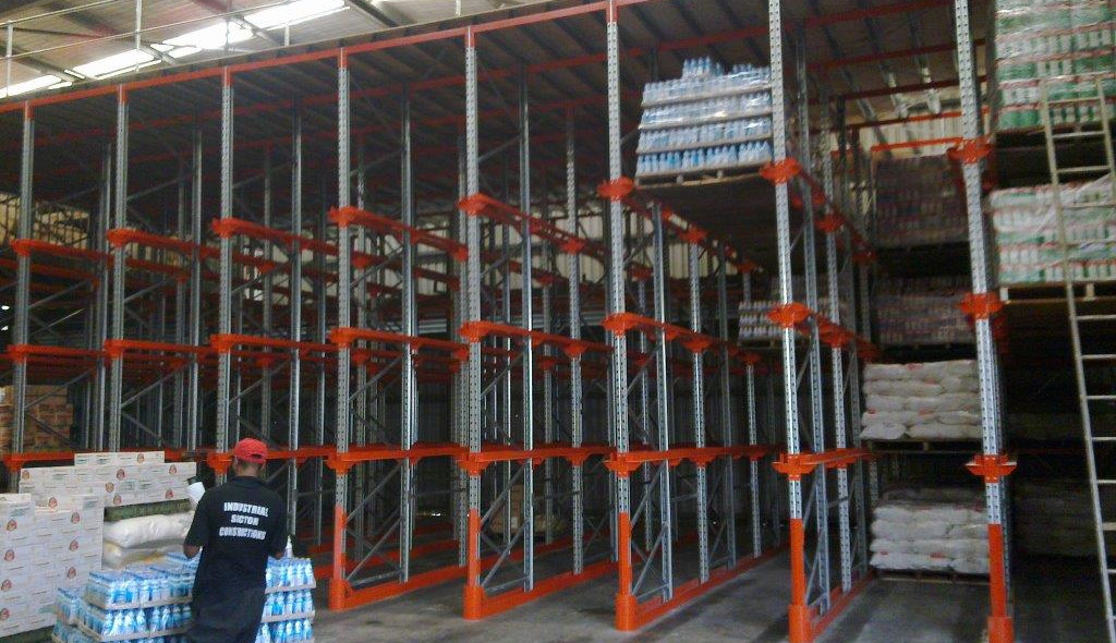 drive in pallet racking png