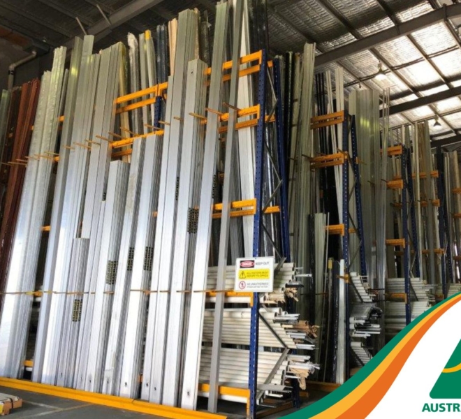 Macrack A Frame Racking with Conduit Storage