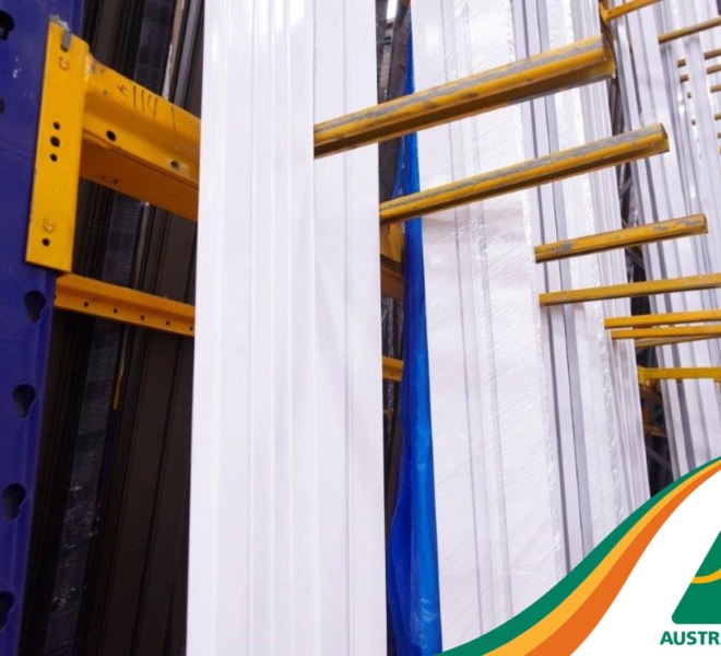 Macrack A Frame Racking with arm dividers