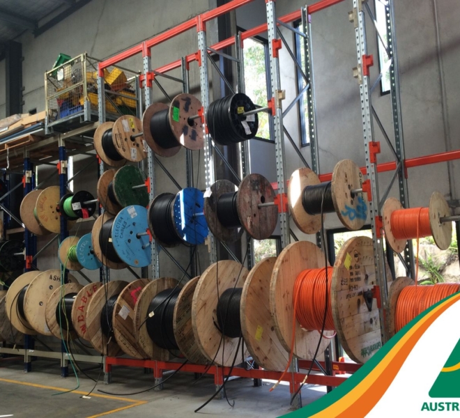 Macrack Cable Racking Range of spools