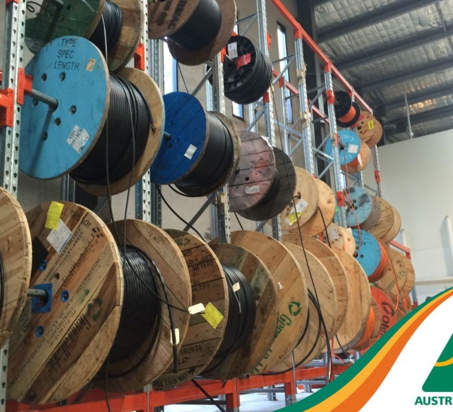 Macrack Cable Racking loaded