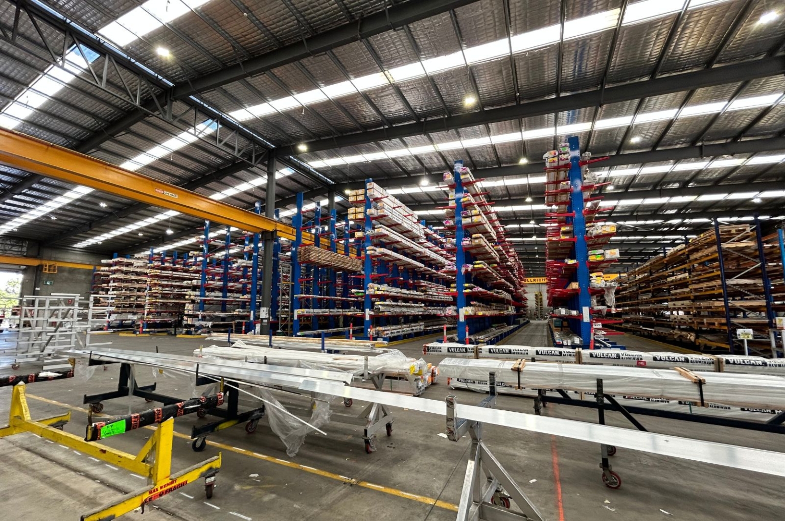 Hot Extruded Racking Macrack Cantilever Racking Extrusion Packs | Macrack Pallet Racking