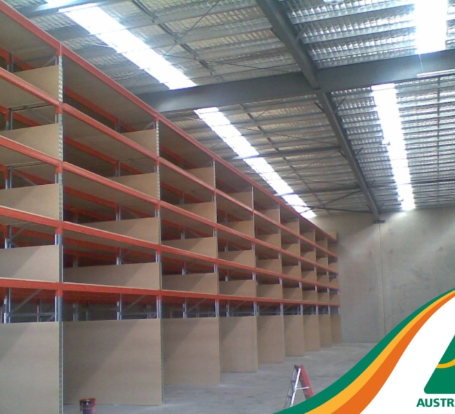 Macrack Carpet Racking Installation