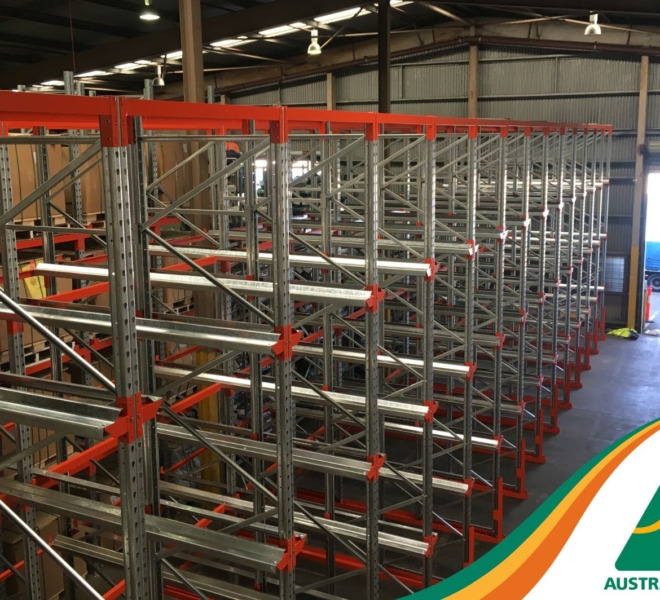 Macrack Drive In Pallet Racking Installation Brisbane