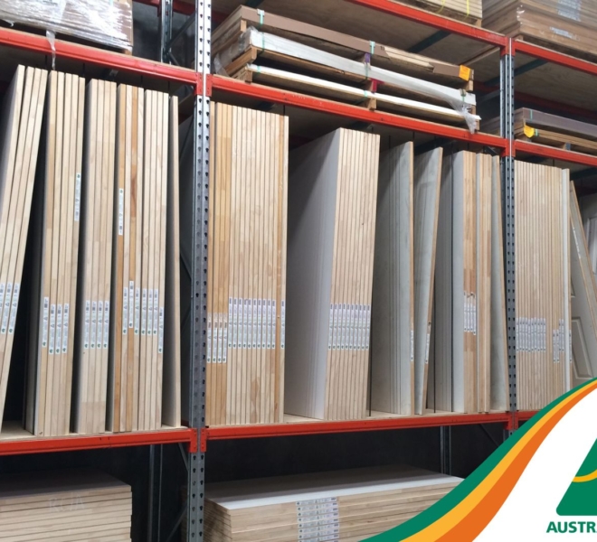 Macrack Industrial Racking for Doors and Sheet Material