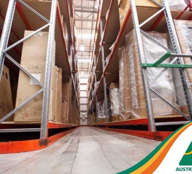 Macrack Narrow Aisle Racking Aisle View Harvey Norman