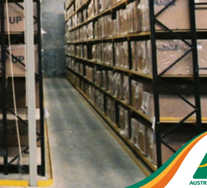 Macrack Narrow Aisle Racking Aisle View TJM