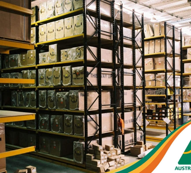 Macrack Narrow Aisle Racking Side On TJM