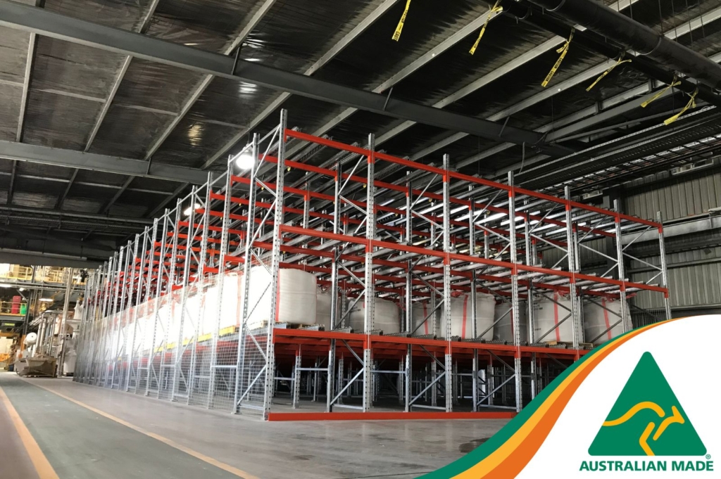 Macrack Pallet Flow Racking FIFO Loading Side | Macrack Pallet Racking