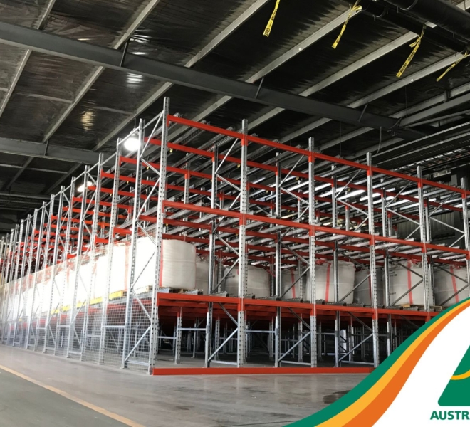 Macrack Pallet Flow Racking FIFO Loading Side
