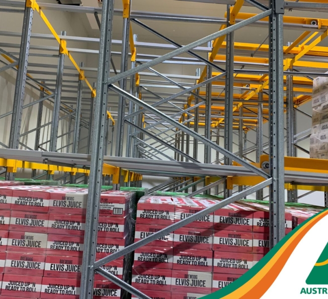 Macrack Push Back Racking Side On