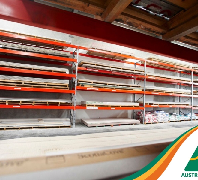 Macrack Sheet Racking Installation Along Wall