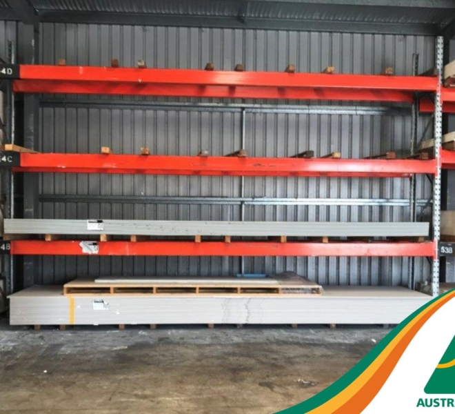 Macrack Sheet Racking Installation Plasterboard