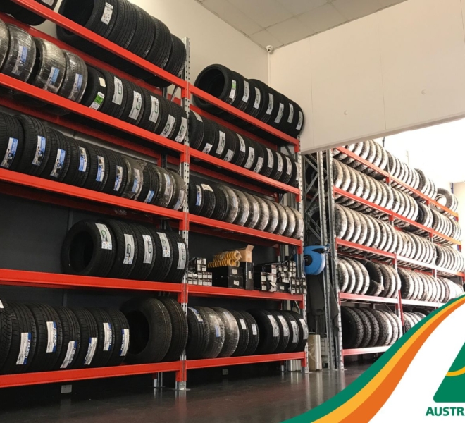 Macrack Tyre Racking Tyre Shop Installation