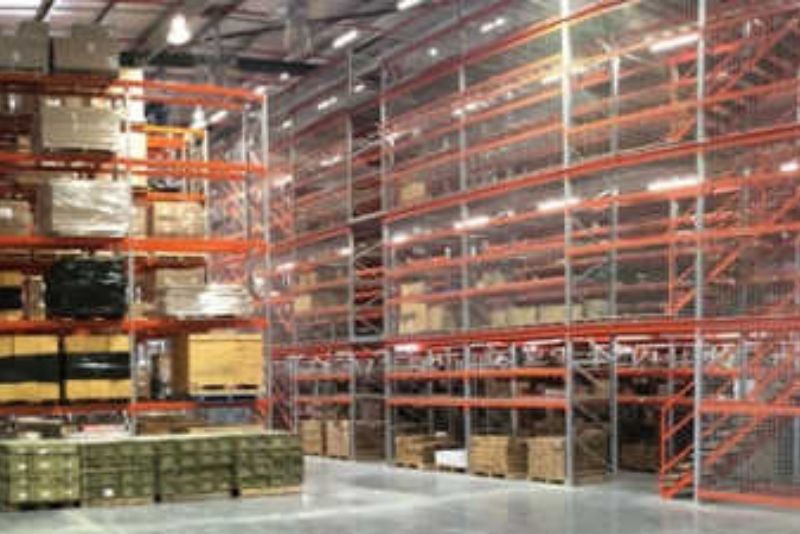 NIO Selective Racking and Multi Tier Raised Storage Area NIO Selective Racking and Multi Tier Raised Storage Area