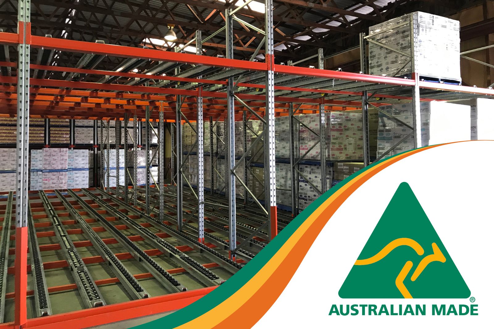 Pallet Flow Racking Brisbane QLD Sale Install Relocation