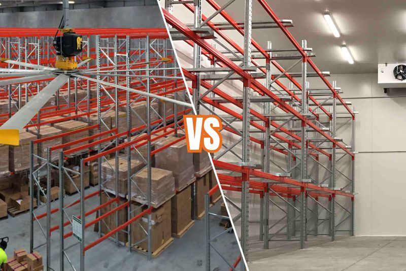 Selective Pallet Racking vs Double Deep Pallet Racking