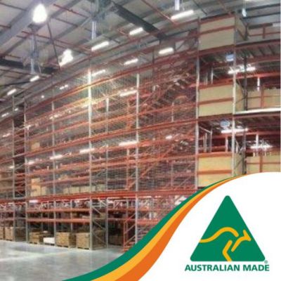 Warehouse Mezzanine Floors Raised Storage Areas Racking Based Australian Made Square