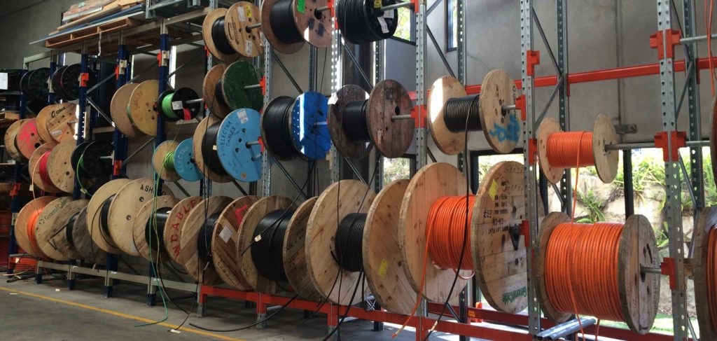 cable drum storage Newstead