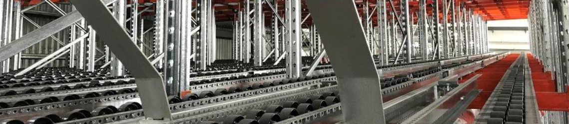 Pallet Flow Racking Example