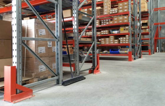 New Warehouse Racking - protection