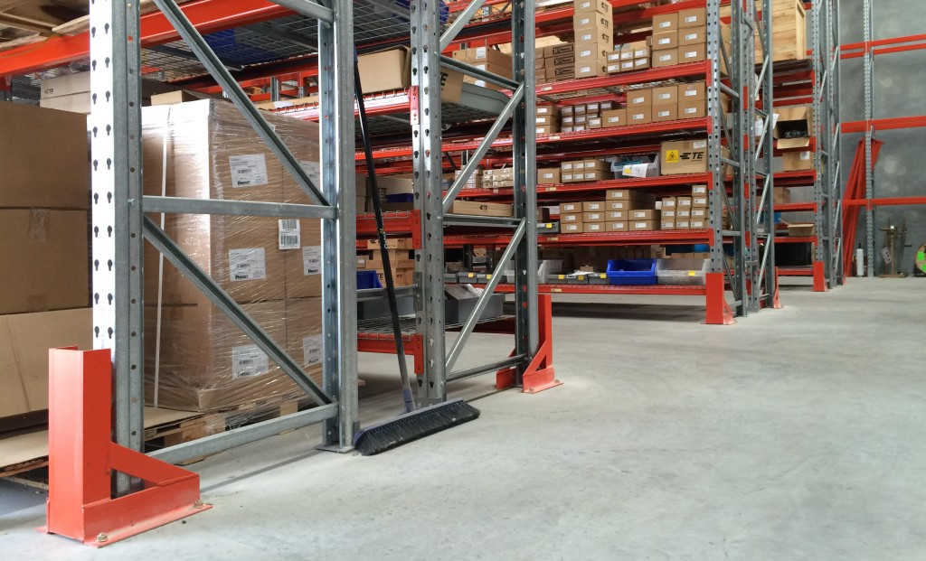 New Warehouse Racking - protection