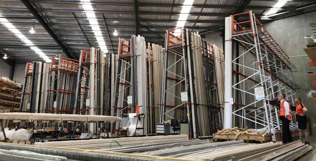 Vertical Storage Racking Brisbane Australia