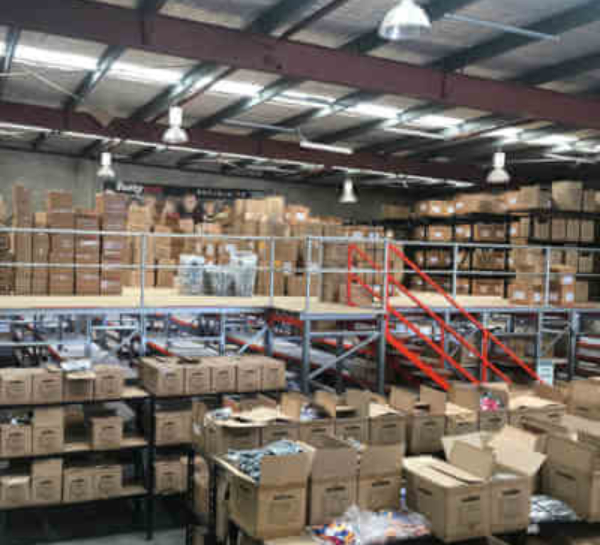 warehouse mezzanine floor or raised storage area brisbane