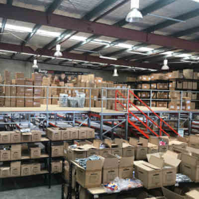 warehouse mezzanine floor or raised storage area brisbane