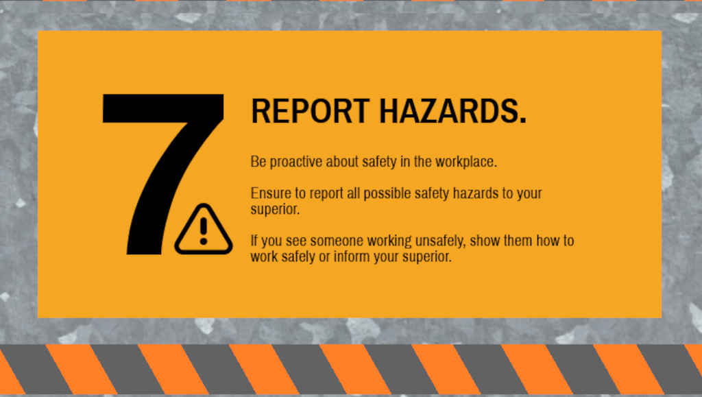 Report Hazards